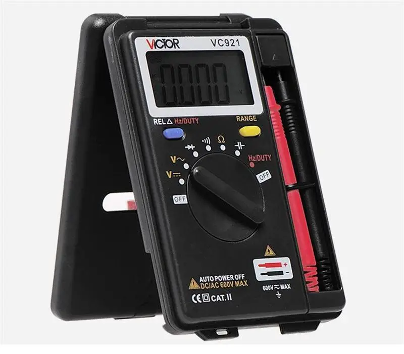 VICTOR VC921 Mini Multimeter Portable Pocket Digital Autoranging Multimeter Handhold Mulitumeter Free Shipping 12003244
VICTOR VC921 Mini Multimeter Portable Pocket Digital Autoranging Multimeter Handhold Mulitumeter Free Shipping 12003244