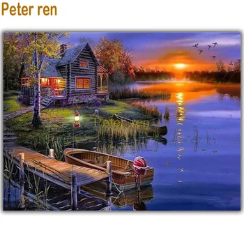 Peter ren diamond painting cross stitch house 5 round diamond Mosaic Full icon diamond embroidery Rhinestone Fishing boat cabin
Peter ren diamond painting cross stitch house 5 round diamond Mosaic Full icon diamond embroidery Rhinestone Fishing boat cabin
