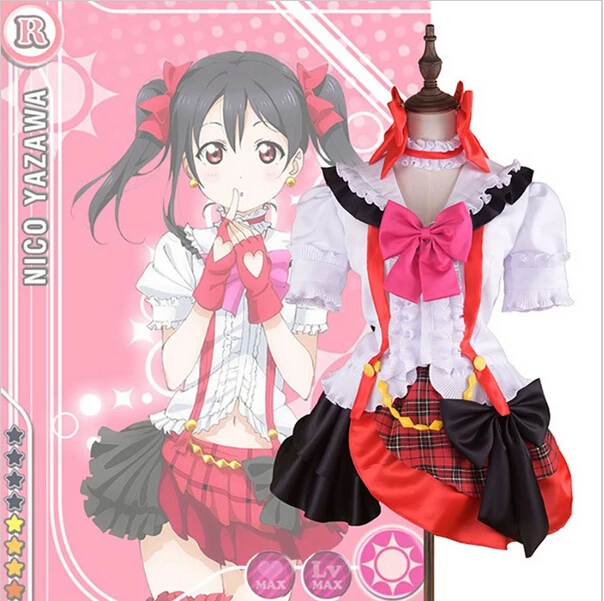 Love Live! School Idol Project Nico Yazawa Cosplay Costumes Stage Performance Costume Muse Group Member Uniform Custom
Love Live! School Idol Project Nico Yazawa Cosplay Costumes Stage Performance Costume Muse Group Member Uniform Custom