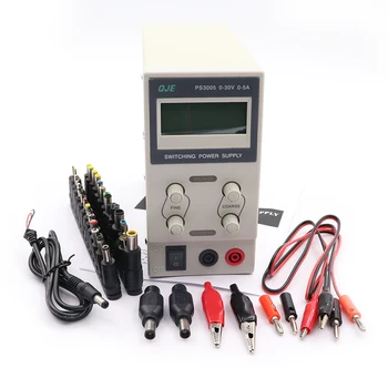 QJE PS3005 DC adjustable power supply 30v5a maintenance test mobile phone constant current constant voltage DC power supply
QJE PS3005 DC adjustable power supply 30v5a maintenance test mobile phone constant current constant voltage DC power supply