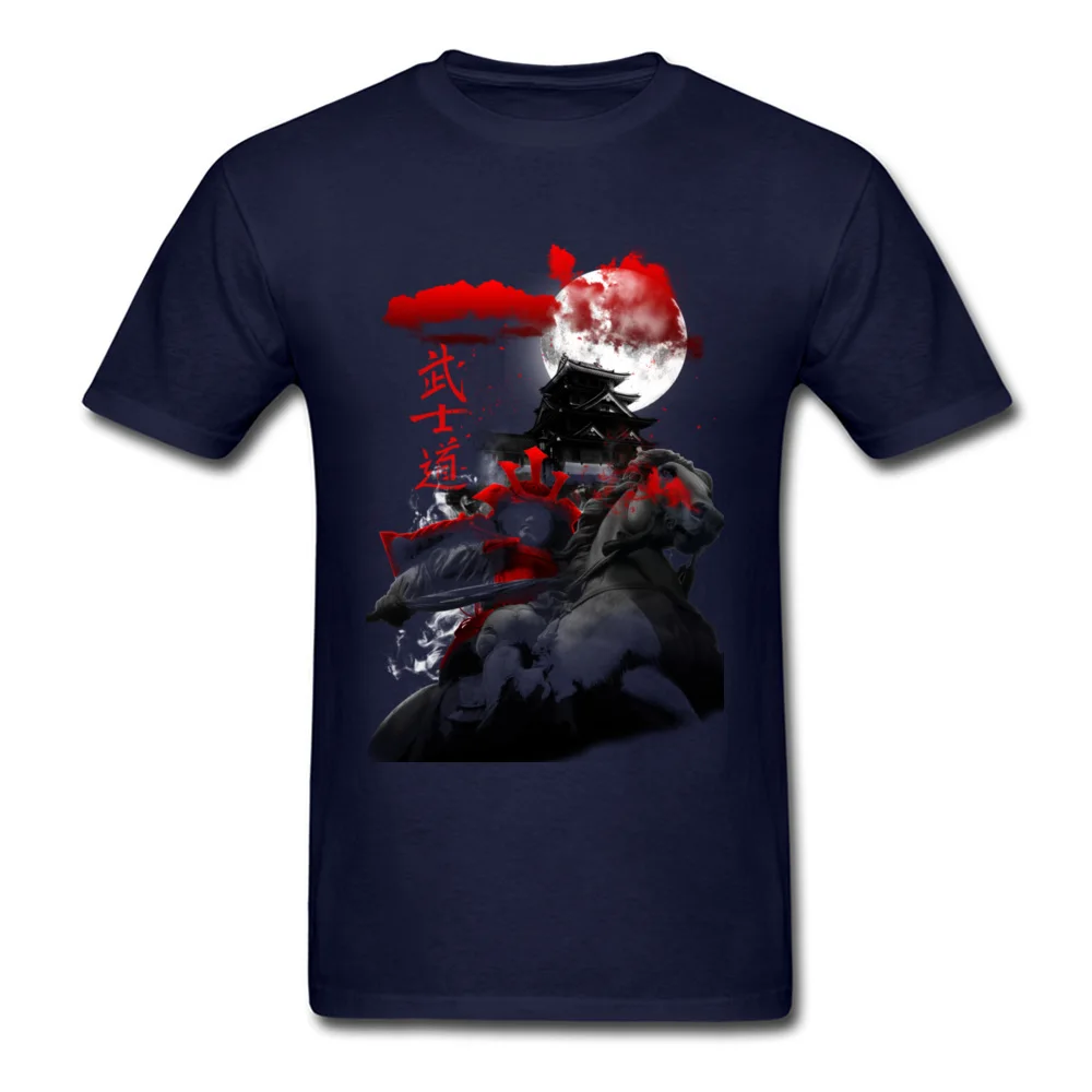 Samurai Sentinel Футболка мужская футболка Дешевые Молодежные футболки Япония Луна