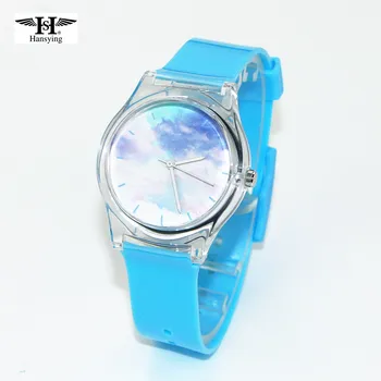 Hansying Blue Sky and White Clouds Pattern Design Student's Kid's Women Analog Quartz Wrist Waterproof Watch
Hansying Blue Sky and White Clouds Pattern Design Student's Kid's Women Analog Quartz Wrist Waterproof Watch