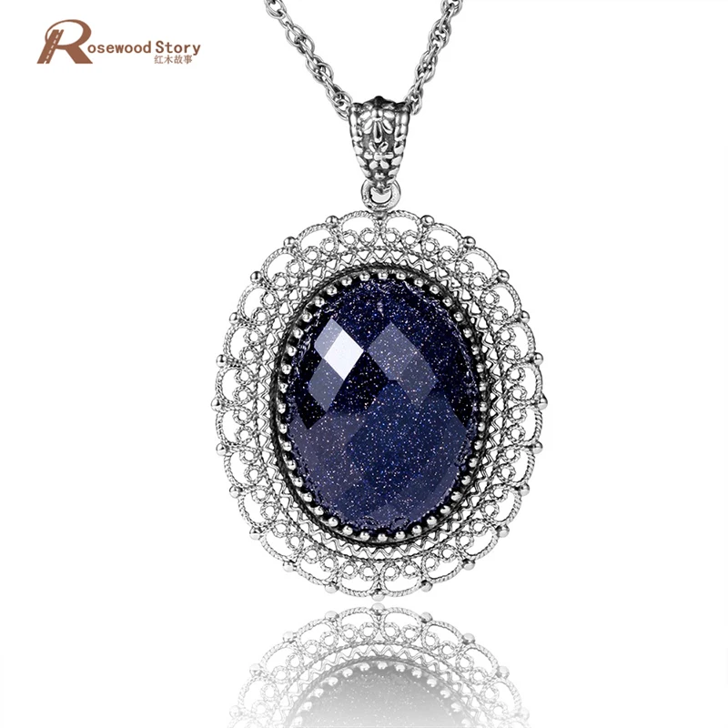 Wholesale Blue CZ Stone Crystal Pendants Handmade Pendants Diy Big Rose Necklaces & Pendants 925 Sterling Silver Jewelry
Wholesale Blue CZ Stone Crystal Pendants Handmade Pendants Diy Big Rose Necklaces & Pendants 925 Sterling Silver Jewelry
