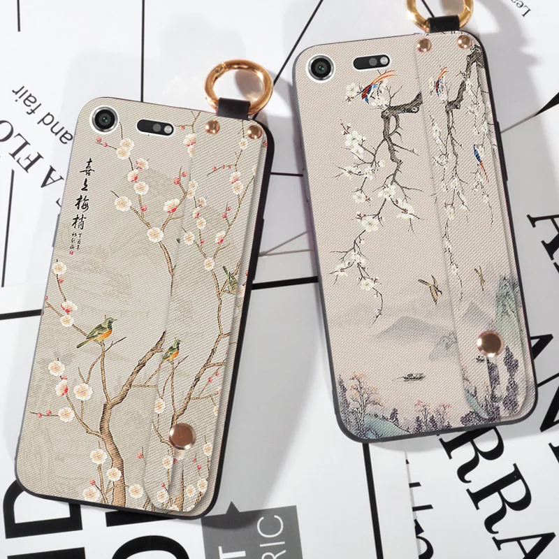 3D Embossed Flowers Case For Sony Xperia XZ F8332 XZ2 Hand Cover Wrist Strap Cases For Sony XZ Premium Capa Stand Coque
3D Embossed Flowers Case For Sony Xperia XZ F8332 XZ2 Hand Cover Wrist Strap Cases For Sony XZ Premium Capa Stand Coque