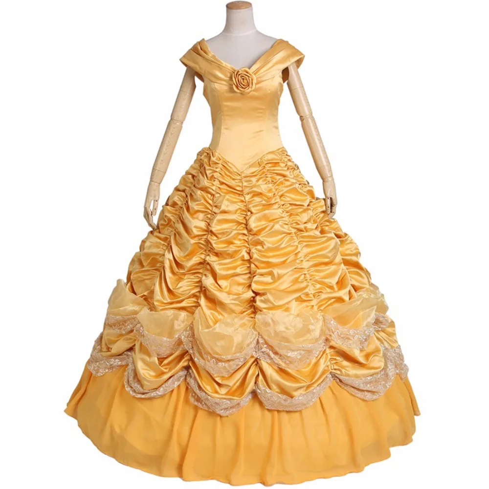 2018 Princess Belle Costume Adult Women Beauty And The Beast Costume For Halloween Cosplay Dress Special Offer
2018 Princess Belle Costume Adult Women Beauty And The Beast Costume For Halloween Cosplay Dress Special Offer