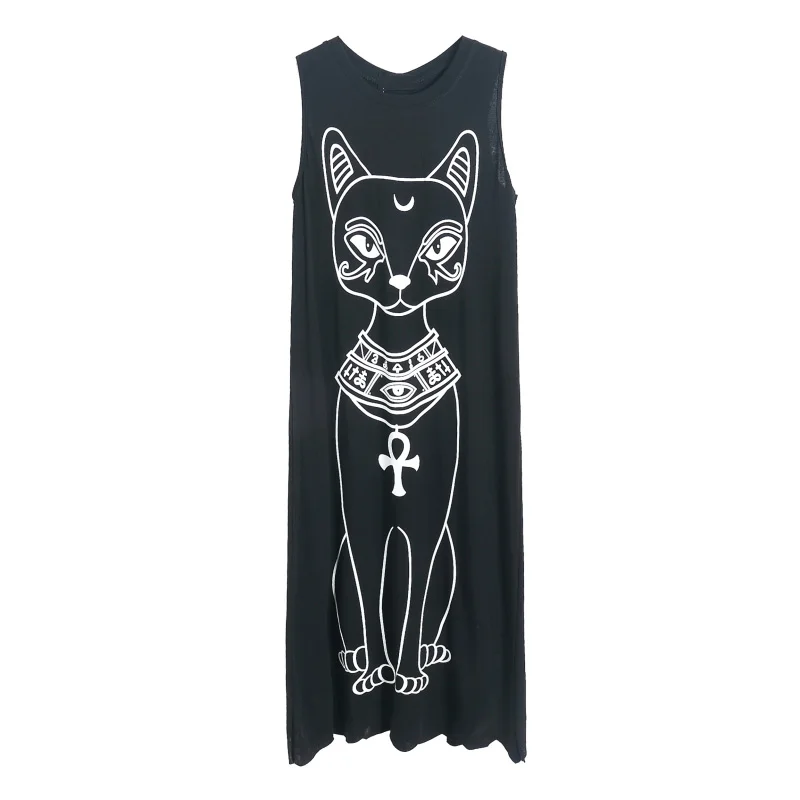 New Top Selling Spring Summer Dress 2019 Plus Size Cartoon Print Vest Long section Sleeveless Simple Fashion Women Dresses
New Top Selling Spring Summer Dress 2019 Plus Size Cartoon Print Vest Long section Sleeveless Simple Fashion Women Dresses