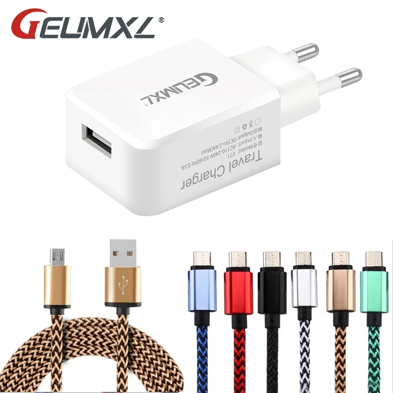 

0.2M 1M 2M 3M Braided MIcro USB Date Sync 2.4A Fast Charge Charger for Samsung GALAXY A3 A5 J7 S3 S4 S6 Edge Note4 I9500 N7100