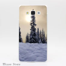 4088CA Winter Sun Transparent Hard Cover Case for Galaxy A3 A5 A7 A8 Note 2 3 4 5 J5 J7 Grand 2 & Prime