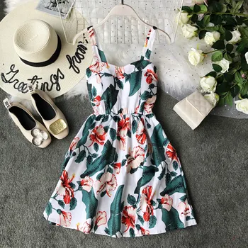 NiceMix 2019 Floral Print Vintage Spaghetti Strap Summer Mini Short Dress Party Polka Dot Casual Women Beach Holiday Retro
NiceMix 2019 Floral Print Vintage Spaghetti Strap Summer Mini Short Dress Party Polka Dot Casual Women Beach Holiday Retro