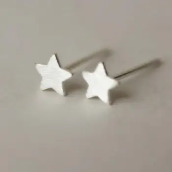 Drop Shipping Lady 925 Sterling Silver Star Earrings New Fashion Earings Women Jewelry Brincos FreeShip
Drop Shipping Lady 925 Sterling Silver Star Earrings New Fashion Earings Women Jewelry Brincos FreeShip