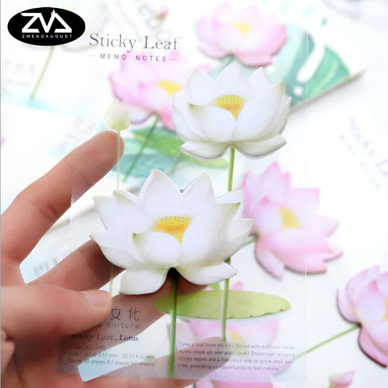 1pcs/lot Cute Romantic lotus N times paste Memo Pad Sticky Note Kawaii Paper Scrapbooking Sticker Pads Creative Office stationer
1pcs/lot Cute Romantic lotus N times paste Memo Pad Sticky Note Kawaii Paper Scrapbooking Sticker Pads Creative Office stationer