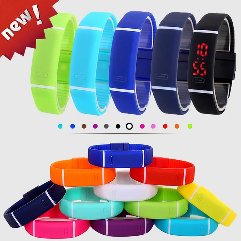 2018 Upgrade Section Waterproof LED Bracelet Children Women Watch Men Digital Wristwatch Sports Shock Fashion Clock
2018 Upgrade Section Waterproof LED Bracelet Children Women Watch Men Digital Wristwatch Sports Shock Fashion Clock
