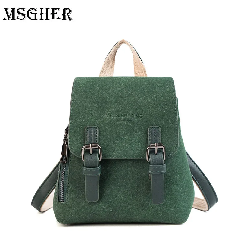 MSGHER Faux Suede Backpack Women Casual Small Bag Solid Teenager School Bags Female Traveling Backpack Cute Shoulder Bag
MSGHER Faux Suede Backpack Women Casual Small Bag Solid Teenager School Bags Female Traveling Backpack Cute Shoulder Bag