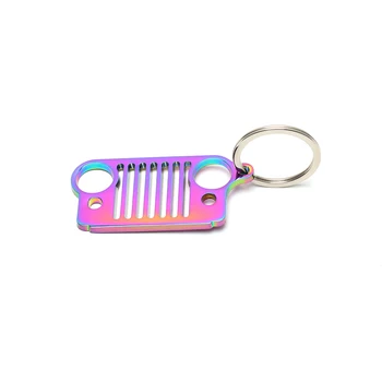 Armsky Fashion 4 Style Silver/Green/Color/ Pink Colors Grill Zinc Alloy Metal Key Chain For Jeep Wrangler Car Gift
Armsky Fashion 4 Style Silver/Green/Color/ Pink Colors Grill Zinc Alloy Metal Key Chain For Jeep Wrangler Car Gift