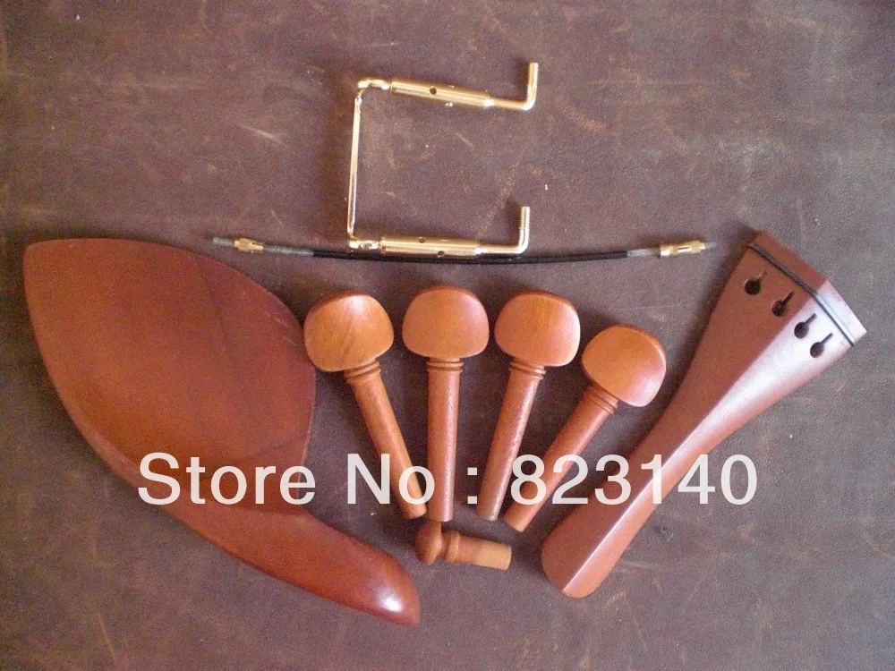 1 Set JUJUBE A TYPE Violin Fitting 4/4 with 1 PC tail gut and 1 PC GOLD Chin Rest Screw
1 Set JUJUBE A TYPE Violin Fitting 4/4 with 1 PC tail gut and 1 PC GOLD Chin Rest Screw