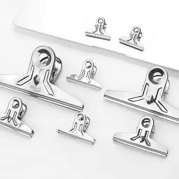 Factry Wholesale Metal Clips Letter Clips Stainless Steel Silver Metal Paper Binder Grip Clips Clamp Office Supplies For 6 size
Factry Wholesale Metal Clips Letter Clips Stainless Steel Silver Metal Paper Binder Grip Clips Clamp Office Supplies For 6 size