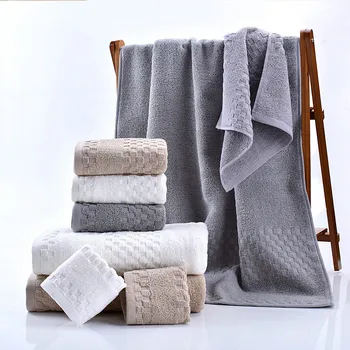 New Luxury 100% Cotton Towel Set with 2 Face Washcloth+1 Bath Towels Bathroom Set for Family Guest Bathrooms Gym 3pcs/lot
New Luxury 100% Cotton Towel Set with 2 Face Washcloth+1 Bath Towels Bathroom Set for Family Guest Bathrooms Gym 3pcs/lot