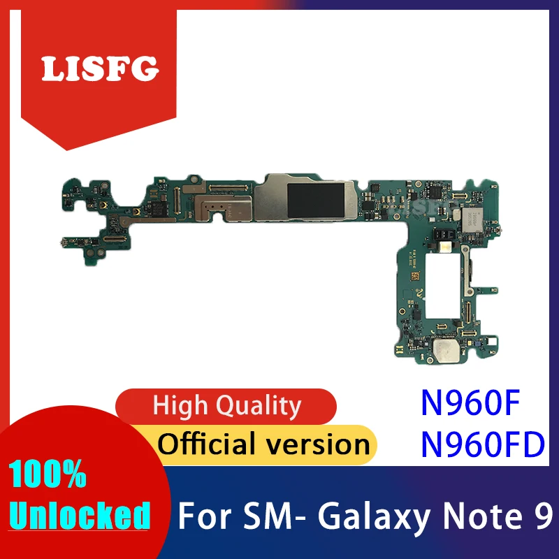 100% Unlocked Main Board For Samsung Galaxy Note 9 N960F N960FD Motherboard,Full Working For Samsung Galaxy Note 9 Logic Boards
100% Unlocked Main Board For Samsung Galaxy Note 9 N960F N960FD Motherboard,Full Working For Samsung Galaxy Note 9 Logic Boards