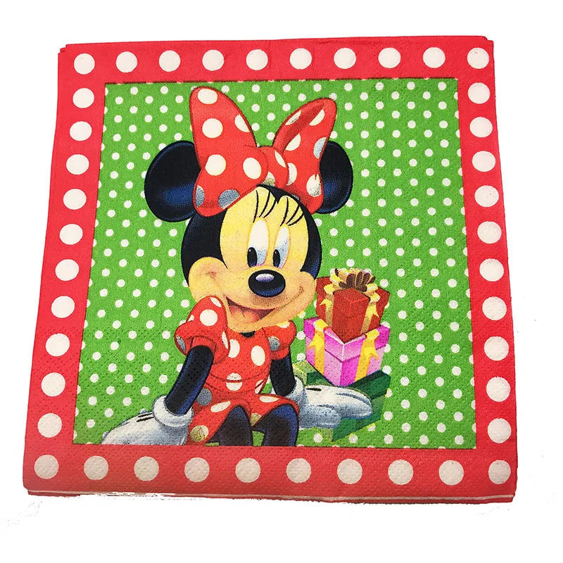 20pcs/pack Minnie theme disposable napkins Minnie Mouse paper tissues Minnie disposable paper napkins 33cm*33cm
20pcs/pack Minnie theme disposable napkins Minnie Mouse paper tissues Minnie disposable paper napkins 33cm*33cm