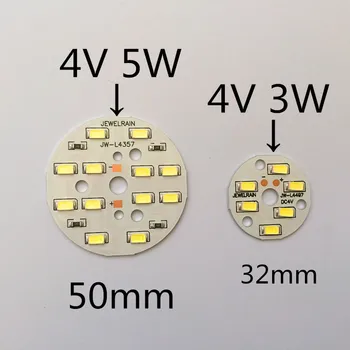 10pcs Small round light board 4 V strips light plate 50 mm circular lamp board led small round light board 5 W 
10pcs Small round light board 4 V strips light plate 50 mm circular lamp board led small round light board 5 W