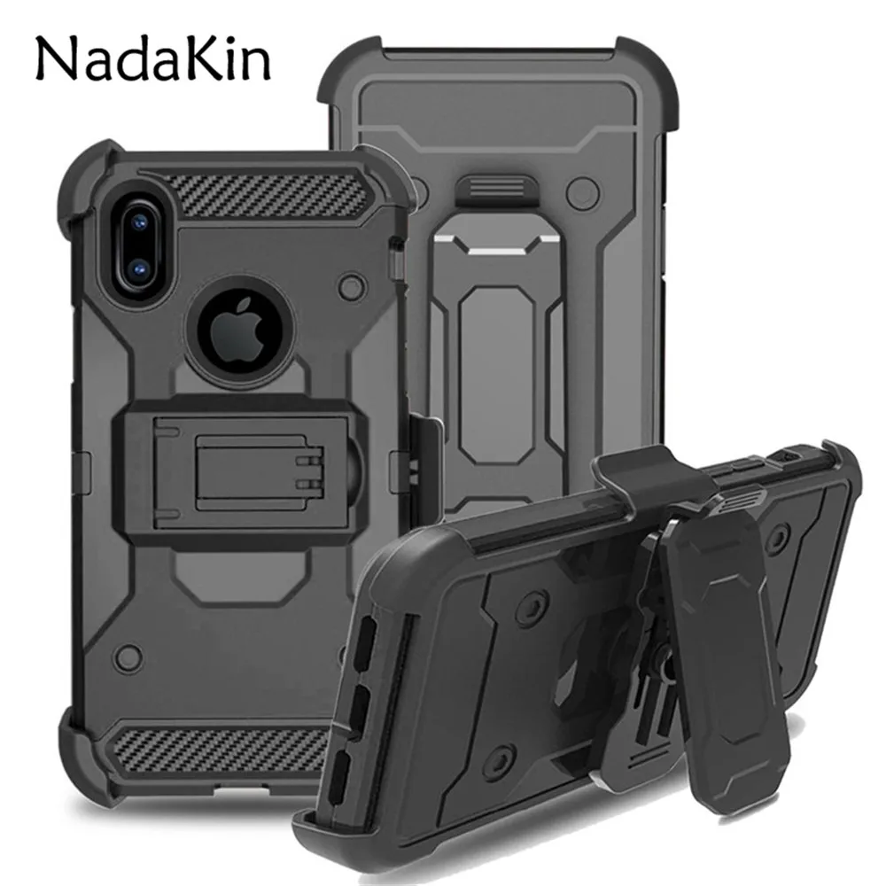 Front Back Heavy Duty Shockproof Hybrid Rugged Armor Case with Belt Clip Holster Cover For iPhone 6 6S 7 8 Plus X 5 5S SE
Front Back Heavy Duty Shockproof Hybrid Rugged Armor Case with Belt Clip Holster Cover For iPhone 6 6S 7 8 Plus X 5 5S SE