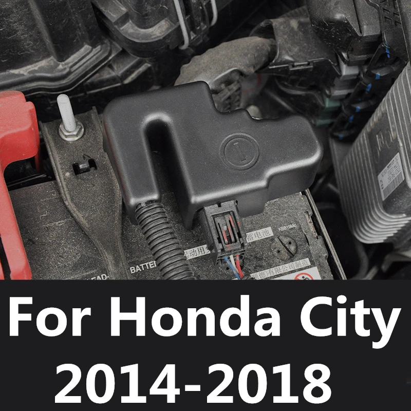 Для Honda City 2014-2018 отрицательный аккумулятор водонепроницаемый пыленепроницаемый