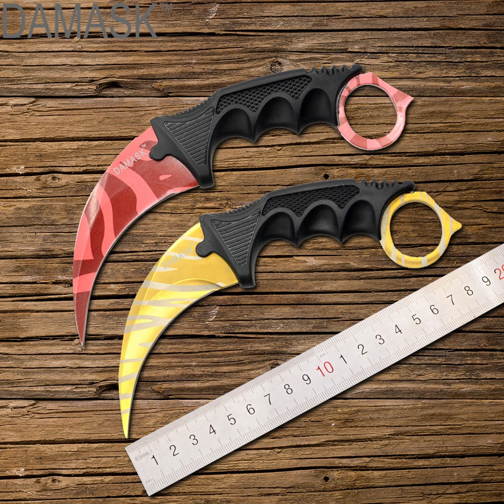 New Arrial Tactical Karambit Outdoor Knives Necklace Knife Hunting and Camping Survival Camping Tools 2 pcs set
New Arrial Tactical Karambit Outdoor Knives Necklace Knife Hunting and Camping Survival Camping Tools 2 pcs set