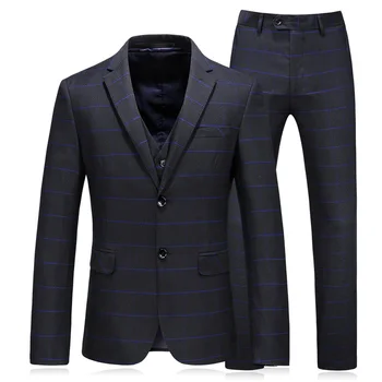 2019 Men Suits For Wedding Slim Fit Mariage Formal Designers Men Clothes S-5XLplaid Mens Suits With Pants And Vests SD52
2019 Men Suits For Wedding Slim Fit Mariage Formal Designers Men Clothes S-5XLplaid Mens Suits With Pants And Vests SD52