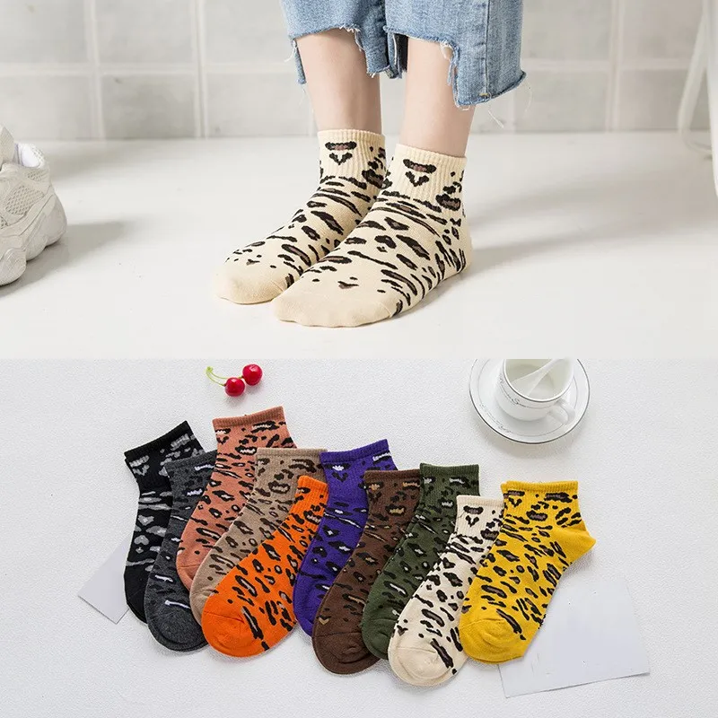 Jeseca Leopard Print Winter Socks Women Harajuku Vintage Female Sexy Sock Korean Style Teenager Girls Short Sox Christmas Sock
Jeseca Leopard Print Winter Socks Women Harajuku Vintage Female Sexy Sock Korean Style Teenager Girls Short Sox Christmas Sock
