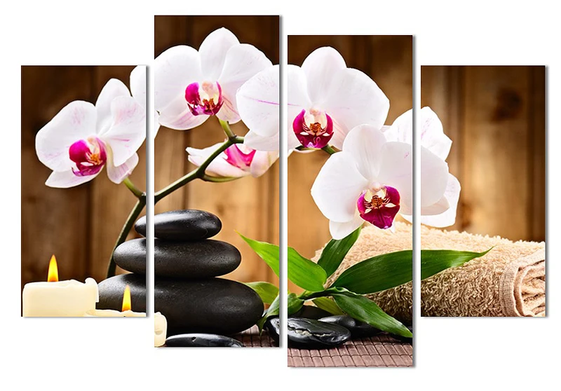 Modern flower paintings 4piece large canvas print wall art modular painting on decoration oil paint decorative pictures picture
Modern flower paintings 4piece large canvas print wall art modular painting on decoration oil paint decorative pictures picture