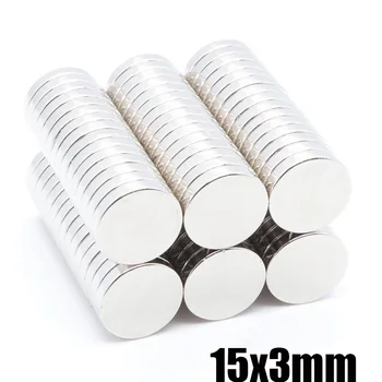 50pcs 15x3 mm N35 Strong Neodymium Magnet 15X3mm NdFeB Round Rare Earth Permanet Magnets15X3mm Packaging Magnet Fridge Magnet
50pcs 15x3 mm N35 Strong Neodymium Magnet 15X3mm NdFeB Round Rare Earth Permanet Magnets15X3mm Packaging Magnet Fridge Magnet