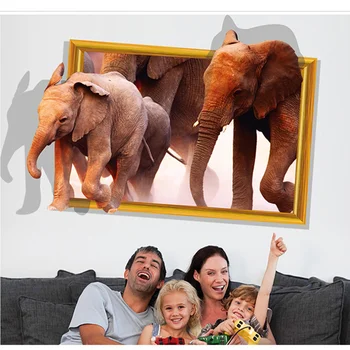 Creative 3D Lifelike Animal Mural christmas window stickers bedroom living room sofa TV background wall paper Home Decor
Creative 3D Lifelike Animal Mural christmas window stickers bedroom living room sofa TV background wall paper Home Decor