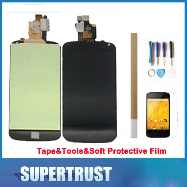 High quality 1PC/Lot 4.7"For LG for Nexus 4 E960 LCD Display+Touch Screen Digitizer Assembly Black Color with kit
High quality 1PC/Lot 4.7"For LG for Nexus 4 E960 LCD Display+Touch Screen Digitizer Assembly Black Color with kit