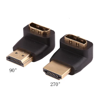 HDMI Cable 270/90 Degree Angle Adaptor Converter HDMI Male to Female for 1080P HDTV Cable Adaptor Converter Extender
HDMI Cable 270/90 Degree Angle Adaptor Converter HDMI Male to Female for 1080P HDTV Cable Adaptor Converter Extender