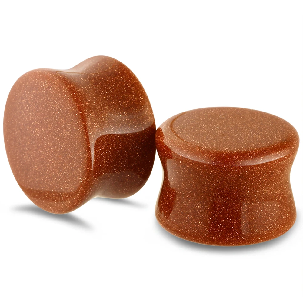 JUNLOWPY Nature Stone Ear Plugs Tunnels Gauges Stretcher Piercings Double Flared Flesh Stone Piercings Body Jewelry Mix 6-16mm
JUNLOWPY Nature Stone Ear Plugs Tunnels Gauges Stretcher Piercings Double Flared Flesh Stone Piercings Body Jewelry Mix 6-16mm
