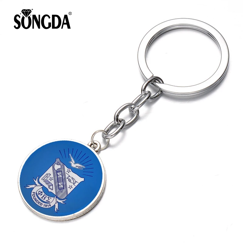 SONGDA Phi Beta Sigma Fraternity Shield Long Keychain Greek Letters 1914 Year Jewelry Handmade Glass Cabochon Pendant Key Ring
SONGDA Phi Beta Sigma Fraternity Shield Long Keychain Greek Letters 1914 Year Jewelry Handmade Glass Cabochon Pendant Key Ring