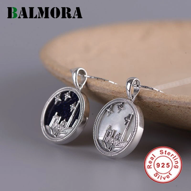 BALMORA 925 Sterling Silver Starry Sky Pendants & Pendant Necklace for Women Lover Inlay Synthetic Sandstone & Shell Jewelry
BALMORA 925 Sterling Silver Starry Sky Pendants & Pendant Necklace for Women Lover Inlay Synthetic Sandstone & Shell Jewelry
