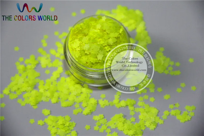 Solvent resistant - Neon Yellow Color Flower Shape Glitter Spangles for Nail Polish and Other DIY decoration 1Pack =50g
Solvent resistant - Neon Yellow Color Flower Shape Glitter Spangles for Nail Polish and Other DIY decoration 1Pack =50g