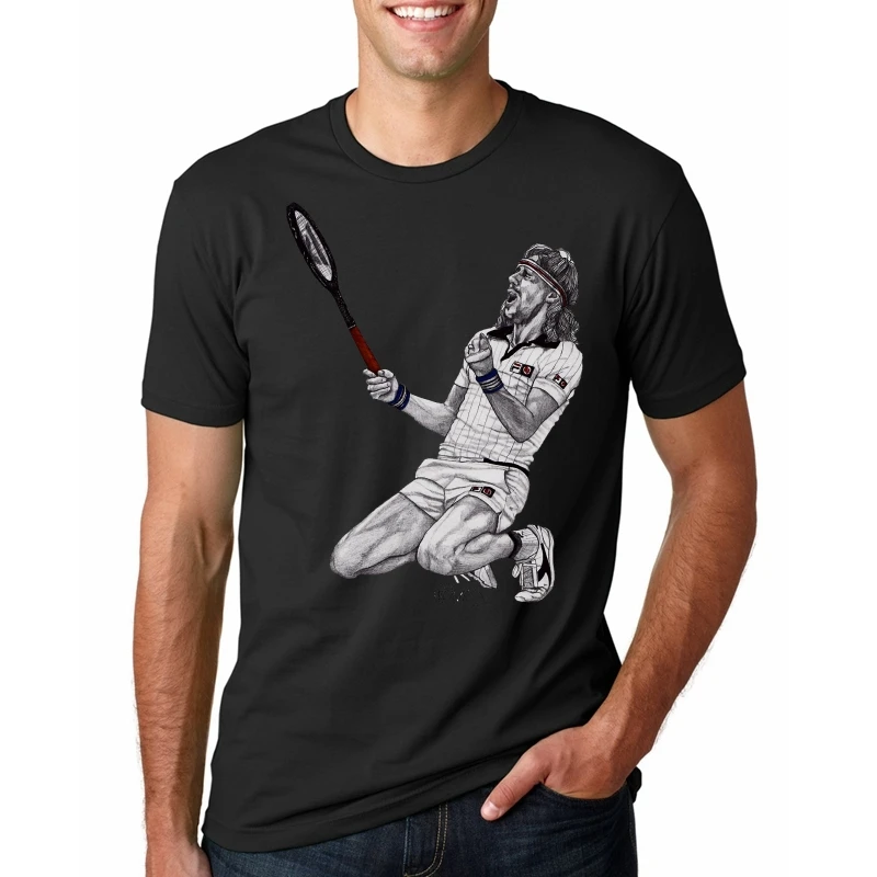 Printed Men T Shirt Cotton O-Neck tshirts Tennis Borg Short-Sleeve men T-Shirt
Printed Men T Shirt Cotton O-Neck tshirts Tennis Borg Short-Sleeve men T-Shirt
