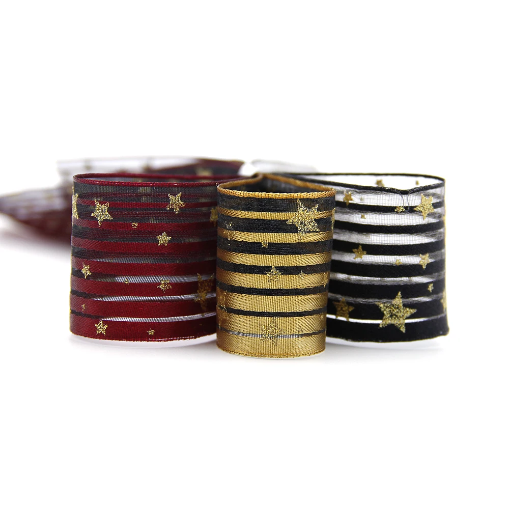 David accessories4cm Wide Fashion Star Stripe Organza Ribbon 1 yard, DIY Handmade Materials, Wedding Gift Wrap,1Yc6675
David accessories4cm Wide Fashion Star Stripe Organza Ribbon 1 yard, DIY Handmade Materials, Wedding Gift Wrap,1Yc6675