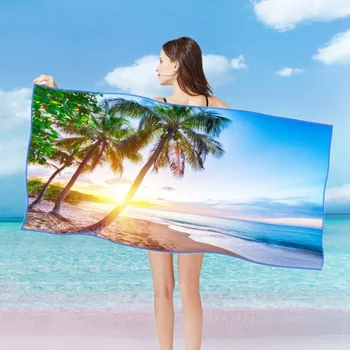 Cool Summer Coconut Tree Seascape Printed Rectangle Beach Towel Fast Dry Sand Free Microfiber Blanket Yoga Mat Picnic Carpet
Cool Summer Coconut Tree Seascape Printed Rectangle Beach Towel Fast Dry Sand Free Microfiber Blanket Yoga Mat Picnic Carpet