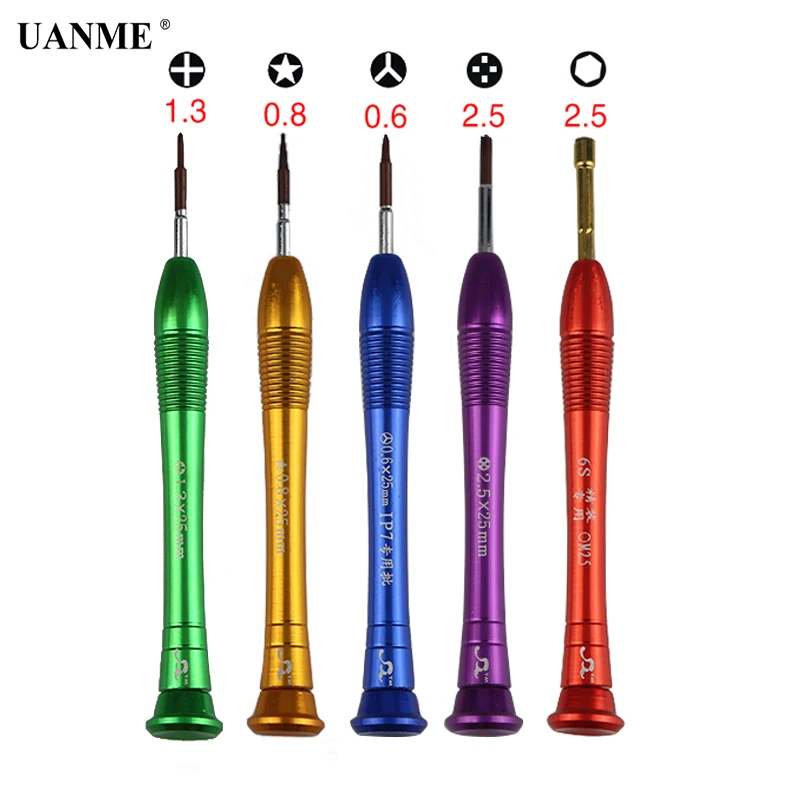 5 in 1 Mobile Phone Precision Screwdriver Set for iPhone X 8 7 6 6s 5 5s SE 5C Opening Repair Open Tool Kit 
5 in 1 Mobile Phone Precision Screwdriver Set for iPhone X 8 7 6 6s 5 5s SE 5C Opening Repair Open Tool Kit