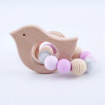 Wooden Baby Bracelet Animal Shape Teething Wood Baby Shower Gift Chewable Beads Rattle Stroller Jewelry Montessori Teether Toys
Wooden Baby Bracelet Animal Shape Teething Wood Baby Shower Gift Chewable Beads Rattle Stroller Jewelry Montessori Teether Toys