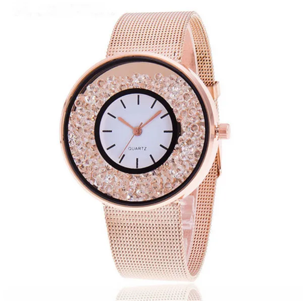 New Arrived Women's Watches Fashion Stainless Steel Rose Gold Quartz Watch Women Watches Luxury Rhinestone Ladies mujer Relojes
New Arrived Women's Watches Fashion Stainless Steel Rose Gold Quartz Watch Women Watches Luxury Rhinestone Ladies mujer Relojes