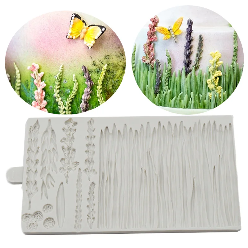 Wild Meadow Silicone Mould Lavender Cake Border Fondant DIY Baby Birthday Cake Decorating Tools Candy Chocolate Gumpaste Molds
Wild Meadow Silicone Mould Lavender Cake Border Fondant DIY Baby Birthday Cake Decorating Tools Candy Chocolate Gumpaste Molds