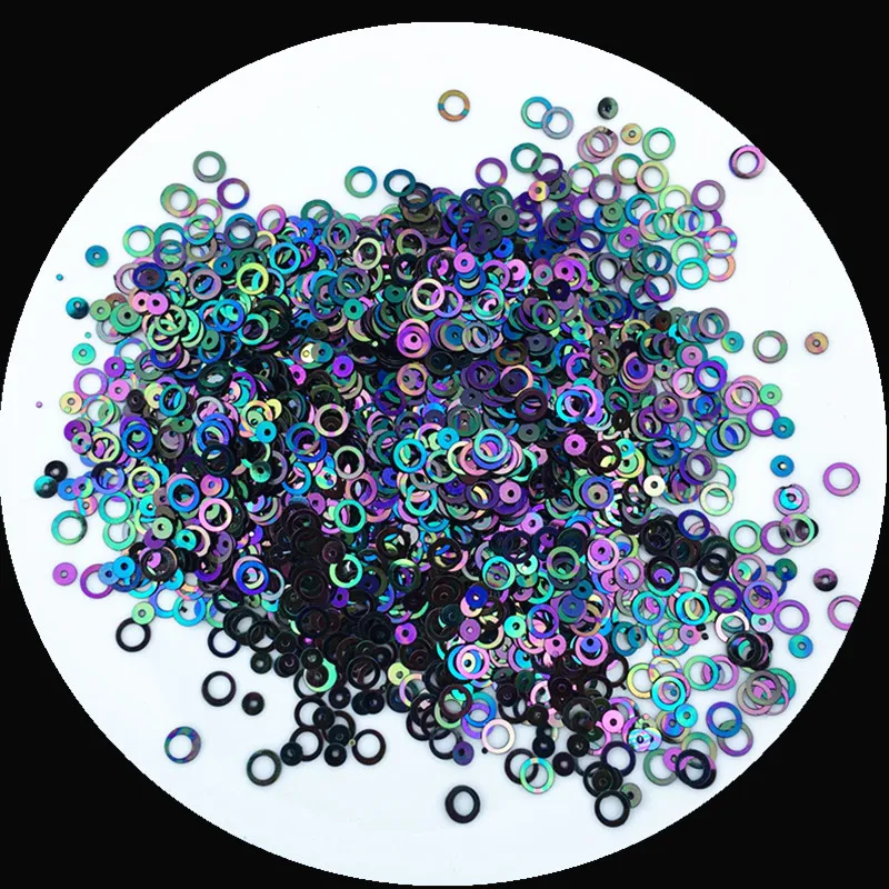 Wholesale 100g Amazing Glitter Sequin 4mm/6mm Ring Circle Round shape Loose sequins for nails Art or DIY Sewing Accessories
Wholesale 100g Amazing Glitter Sequin 4mm/6mm Ring Circle Round shape Loose sequins for nails Art or DIY Sewing Accessories