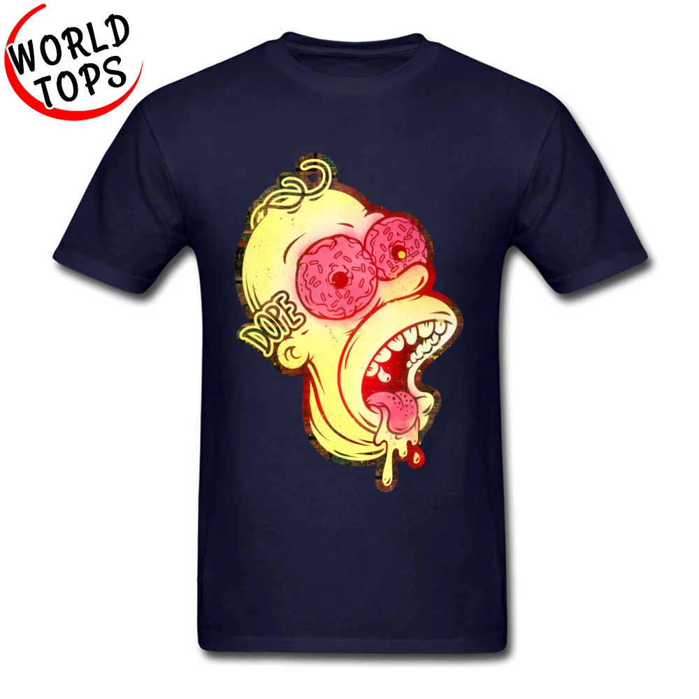 Classic T Shirts Cute O-Neck Excited Pure Cotton Men's Tops & Tees Cool Short Sleeve Tee Shirt Wholesale Excited navy
