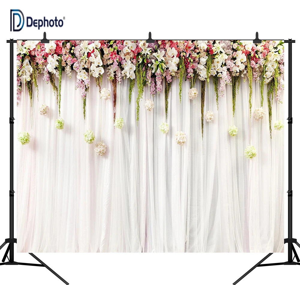 DePhoto Wedding or Valentine's Theme Flowers on Beige Lace Curtain Vinyl Backdrop Photo Photography Background Studio Prop FS15
DePhoto Wedding or Valentine's Theme Flowers on Beige Lace Curtain Vinyl Backdrop Photo Photography Background Studio Prop FS15