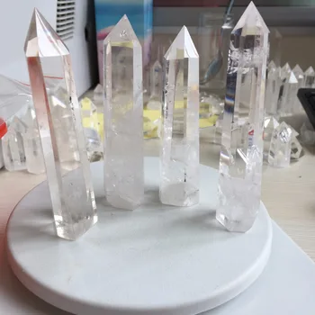 AC40---4pcs 100% NATURAL Single Points QUARTZ CRYSTAL WAND healing crystal POINT HEALING Christmas Decoration for Home
AC40---4pcs 100% NATURAL Single Points QUARTZ CRYSTAL WAND healing crystal POINT HEALING Christmas Decoration for Home