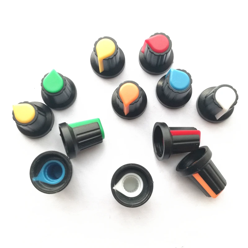 12 piece Volume potentiometer knob Encoder knob Amplifier knob 6mm for alps 09
12 piece Volume potentiometer knob Encoder knob Amplifier knob 6mm for alps 09